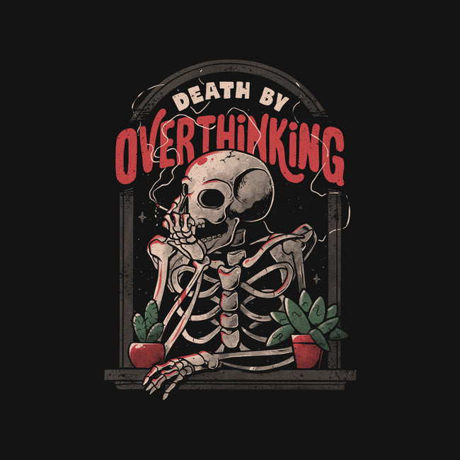 Death by Overthinking-none fleece blanket-eduely