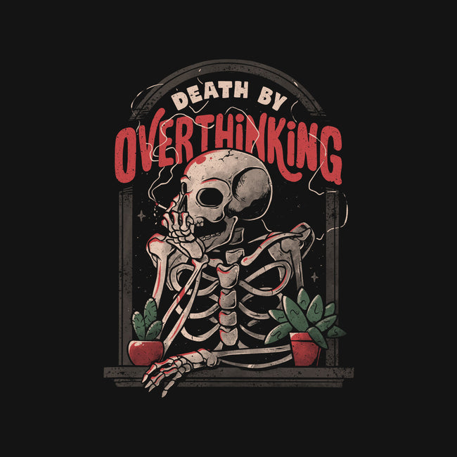 Death by Overthinking-youth basic tee-eduely