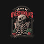 Death by Overthinking-mens basic tee-eduely