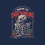 Death by Overthinking-none beach towel-eduely