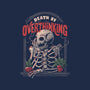 Death by Overthinking-none removable cover w insert throw pillow-eduely