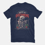 Death by Overthinking-unisex basic tee-eduely