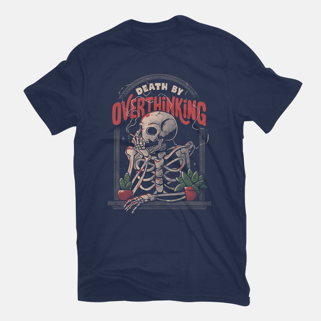 Death by Overthinking-mens premium tee-eduely