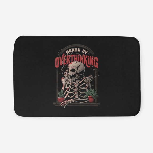 Death by Overthinking-none memory foam bath mat-eduely