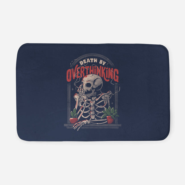 Death by Overthinking-none memory foam bath mat-eduely