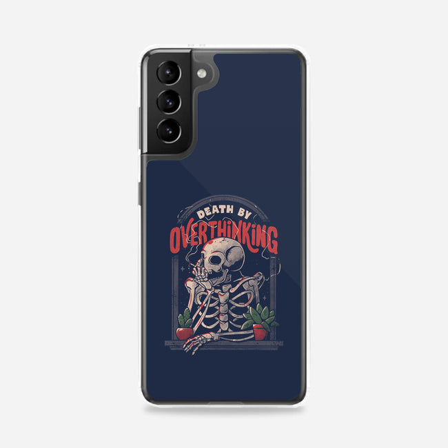 Death by Overthinking-samsung snap phone case-eduely
