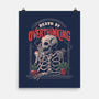 Death by Overthinking-none matte poster-eduely