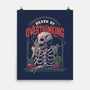 Death by Overthinking-none matte poster-eduely