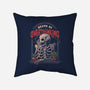 Death by Overthinking-none removable cover w insert throw pillow-eduely