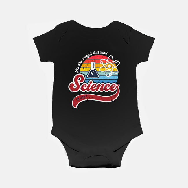 Science is Magic-baby basic onesie-DrMonekers