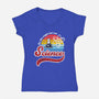 Science is Magic-womens v-neck tee-DrMonekers