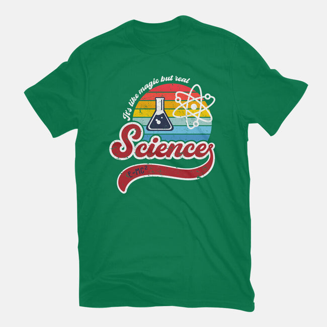 Science is Magic-womens fitted tee-DrMonekers