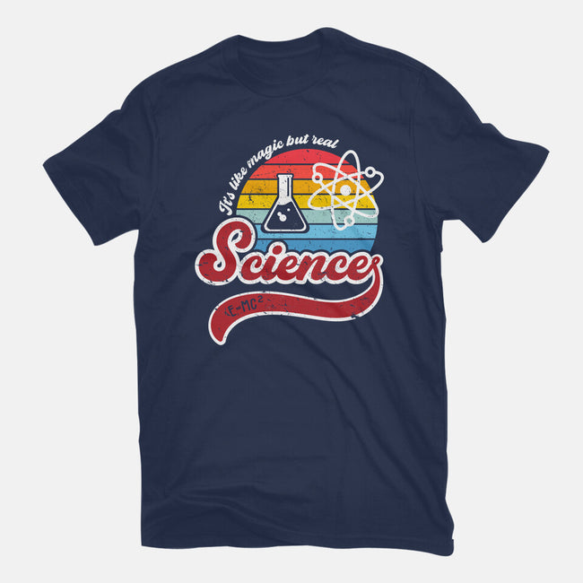 Science is Magic-womens fitted tee-DrMonekers