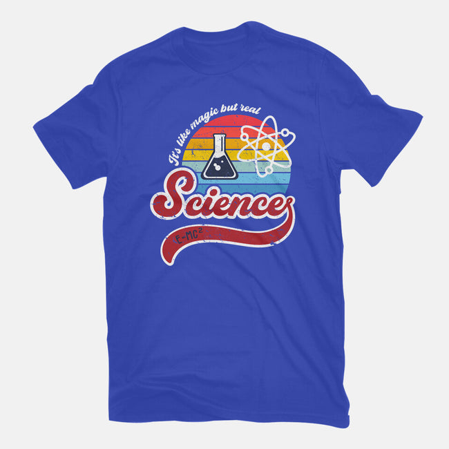Science is Magic-womens fitted tee-DrMonekers