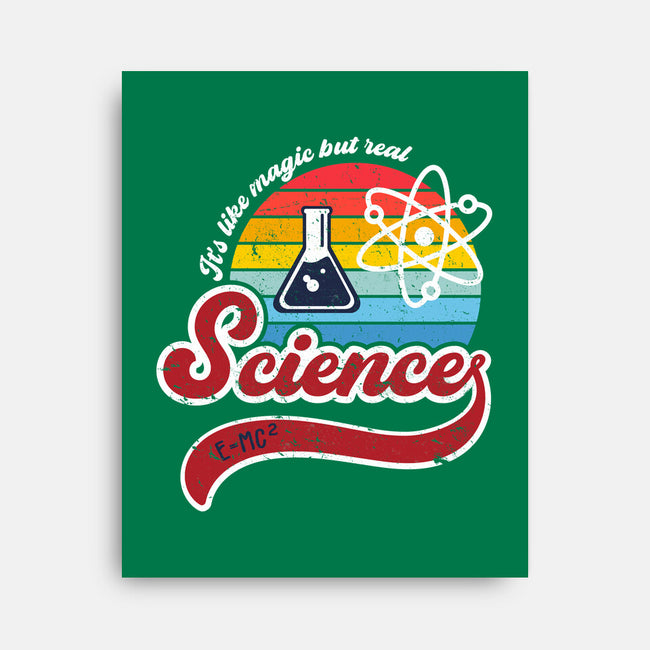 Science is Magic-none stretched canvas-DrMonekers
