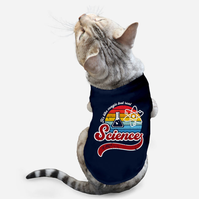 Science is Magic-cat basic pet tank-DrMonekers