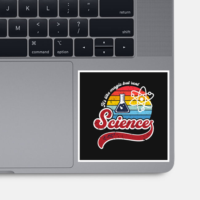 Science is Magic-none glossy sticker-DrMonekers