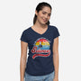 Science is Magic-womens v-neck tee-DrMonekers
