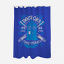 Doctors Time Travel Club-none polyester shower curtain-Azafran