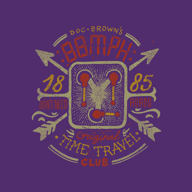 88MPH Time Travel Club-womens off shoulder sweatshirt-Azafran