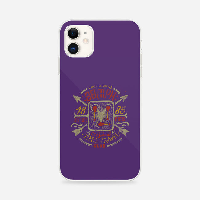 88MPH Time Travel Club-iphone snap phone case-Azafran