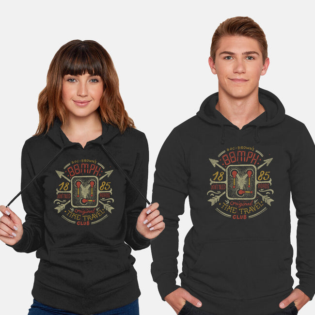 88MPH Time Travel Club-unisex pullover sweatshirt-Azafran