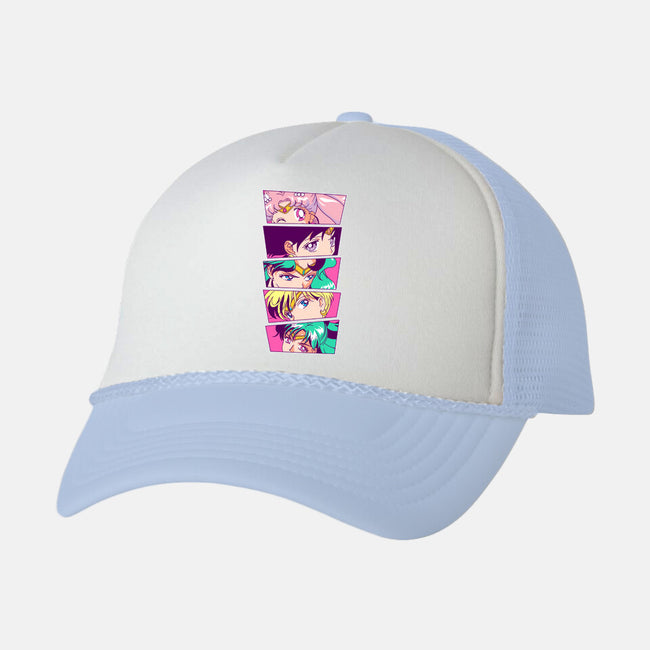 Sailor Scouts Vol. 2-unisex trucker hat-Jelly89