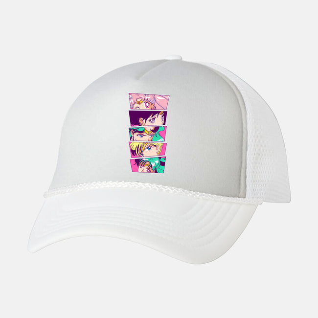 Sailor Scouts Vol. 2-unisex trucker hat-Jelly89