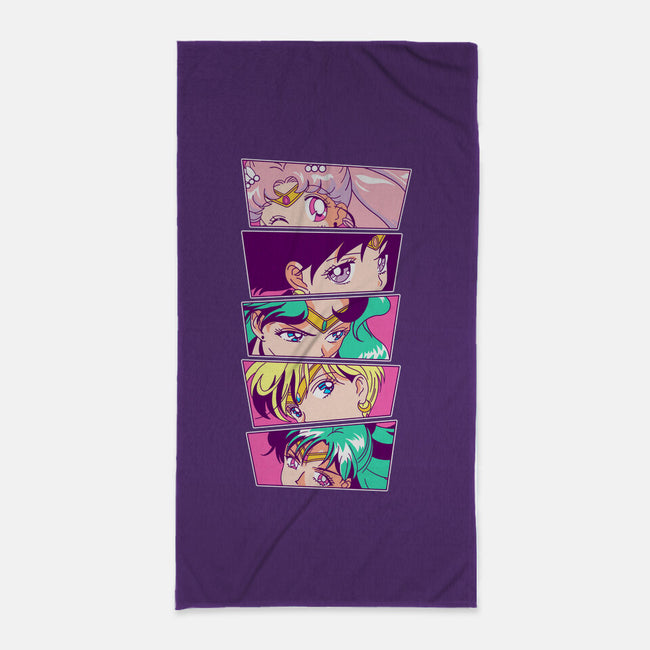 Sailor Scouts Vol. 2-none beach towel-Jelly89