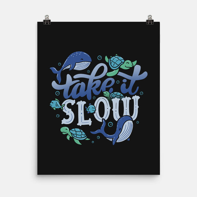 Slow-none matte poster-tobefonseca