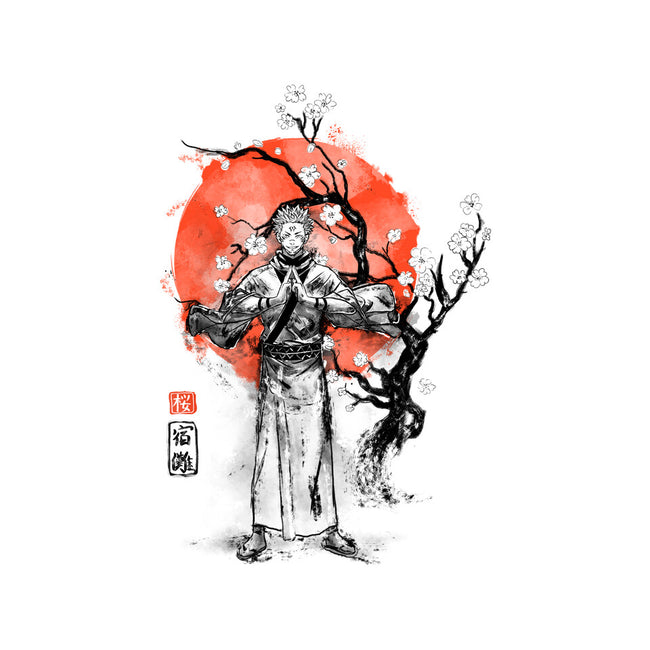 Sukuna Ink-none fleece blanket-IKILO