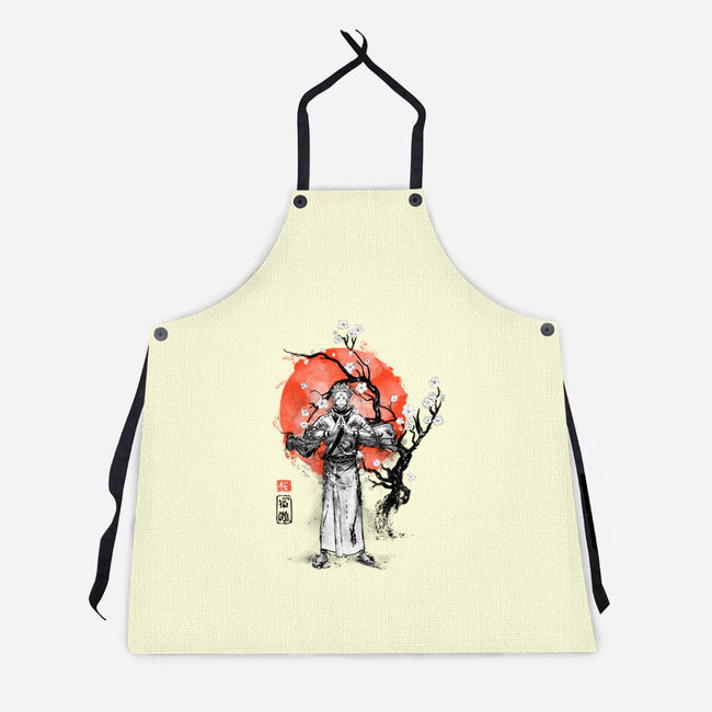 Sukuna Ink-unisex kitchen apron-IKILO