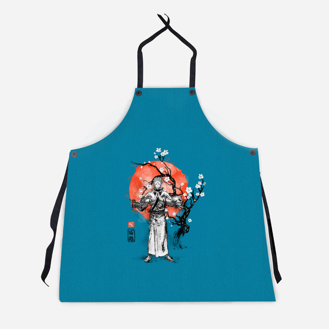 Sukuna Ink-unisex kitchen apron-IKILO