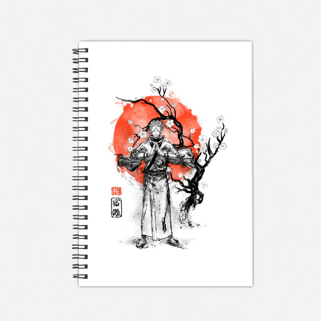 Sukuna Ink-none dot grid notebook-IKILO