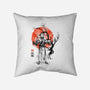 Sukuna Ink-none removable cover w insert throw pillow-IKILO