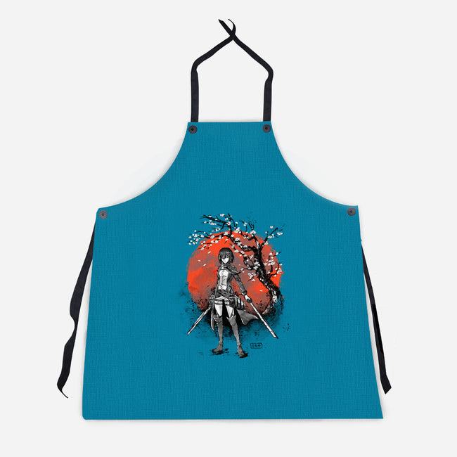 Mikasa Ink-unisex kitchen apron-IKILO