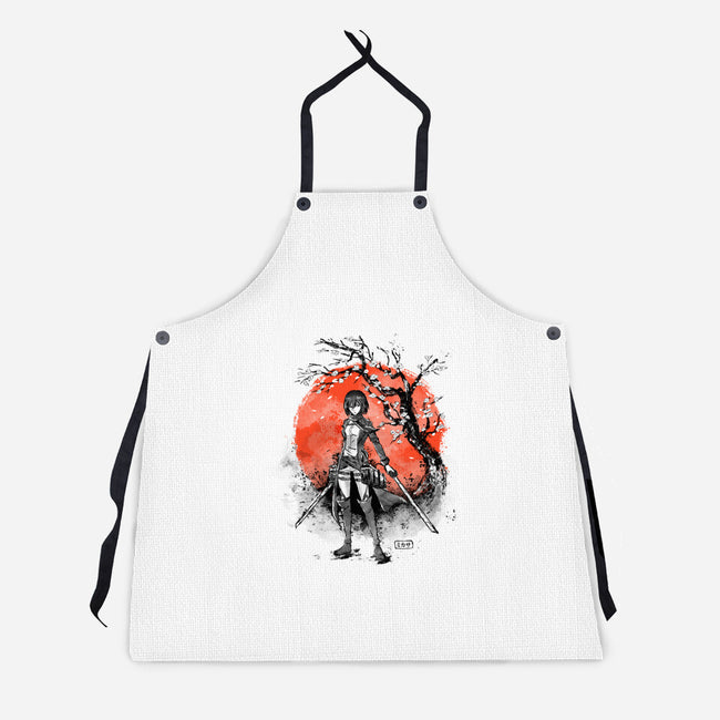Mikasa Ink-unisex kitchen apron-IKILO