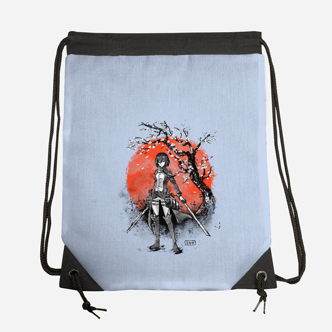 Mikasa Ink-none drawstring bag-IKILO