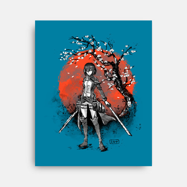Mikasa Ink-none stretched canvas-IKILO