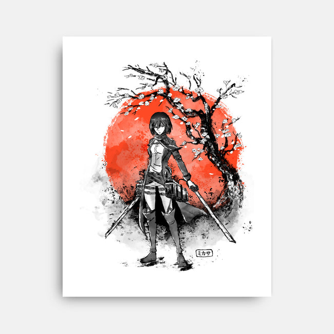Mikasa Ink-none stretched canvas-IKILO