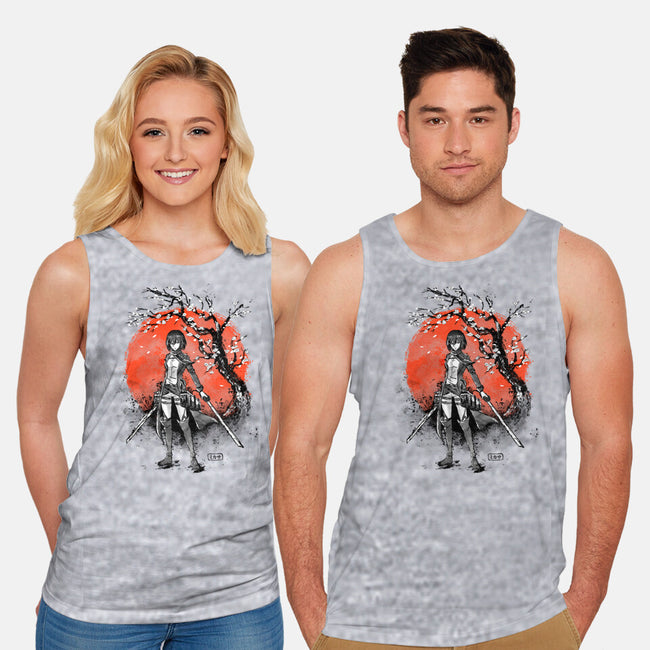 Mikasa Ink-unisex basic tank-IKILO