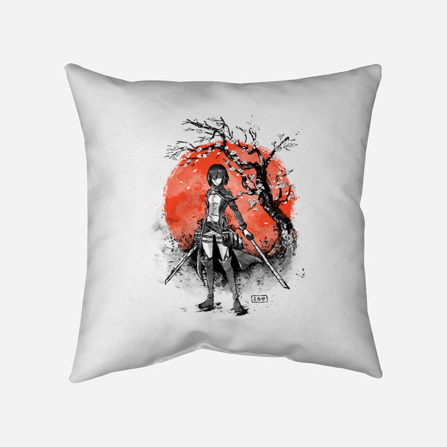Mikasa Ink-none removable cover w insert throw pillow-IKILO