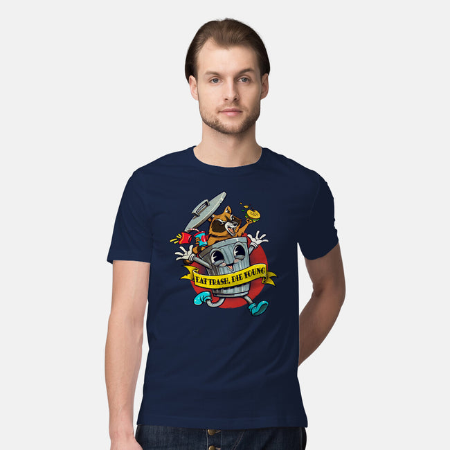 Eat Trash, Die Young-mens premium tee-andremuller.art