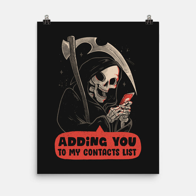 Adding You-none matte poster-eduely