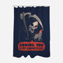 Adding You-none polyester shower curtain-eduely