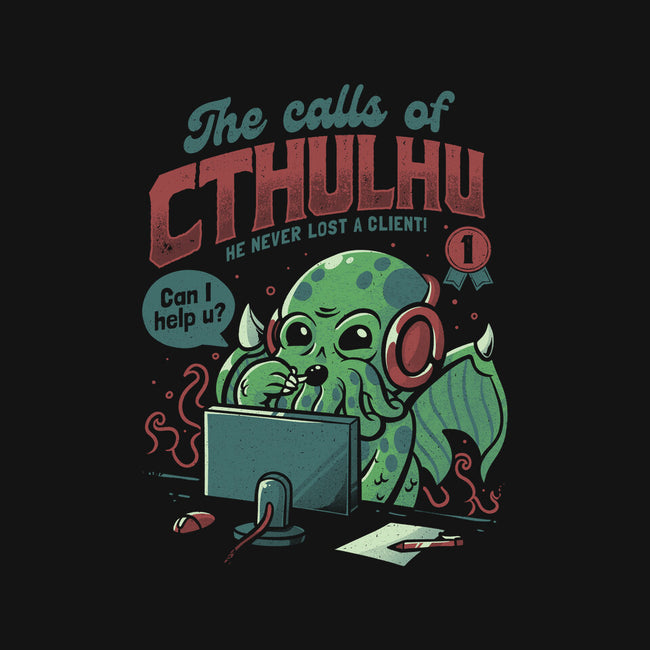 The Calls Of Cthulhu-none drawstring bag-eduely