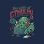 The Calls Of Cthulhu-none removable cover w insert throw pillow-eduely