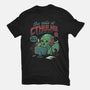 The Calls Of Cthulhu-womens fitted tee-eduely
