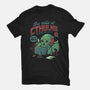 The Calls Of Cthulhu-mens basic tee-eduely