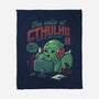 The Calls Of Cthulhu-none fleece blanket-eduely